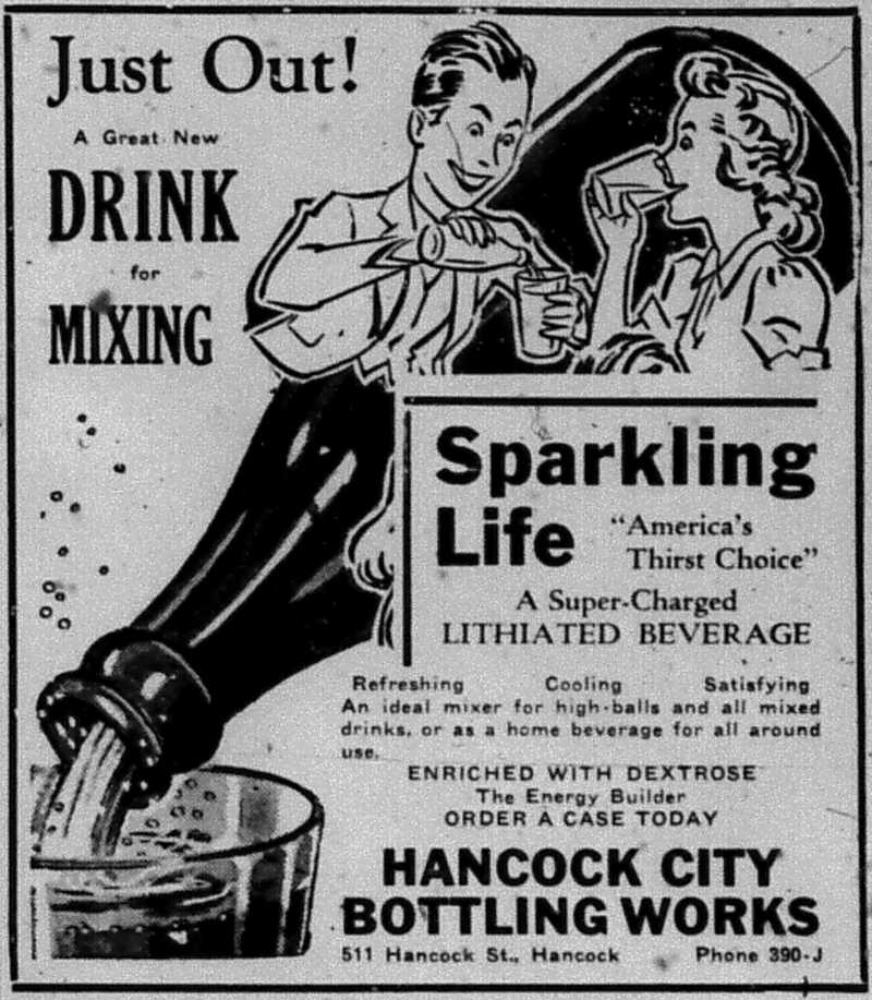 Newspaper ad - <i>The Daily Mining Gazette</i>, 11 Jun 1940